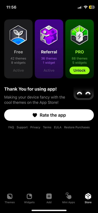 Be My Widget • iOS