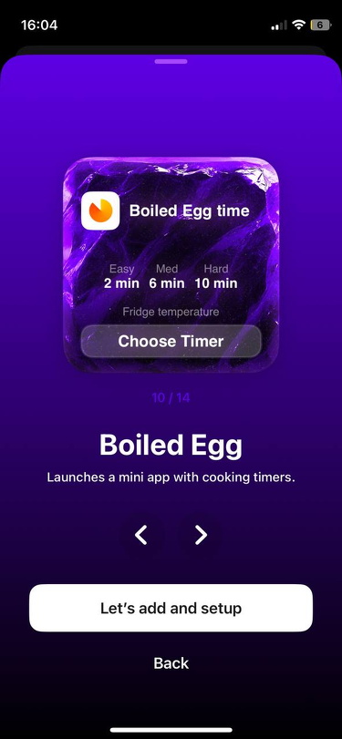 Be My Widget • iOS