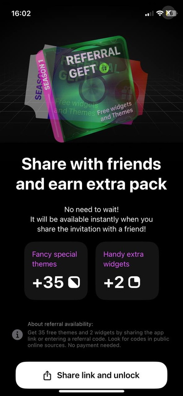 Be My Widget • iOS