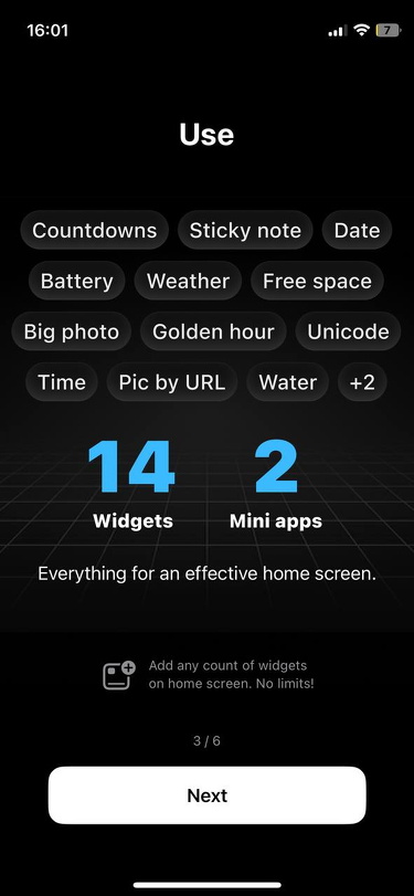 Be My Widget • iOS