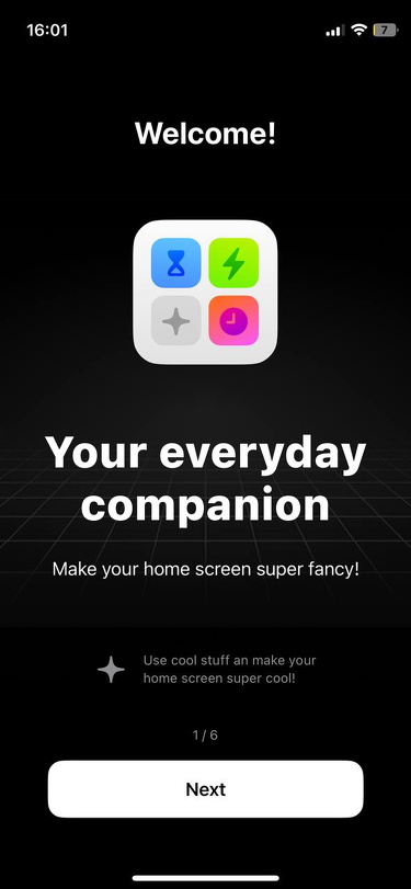 Be My Widget • iOS